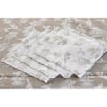 Miniatyrbild 2 av 4: Tablecloth and napkins DKD Home Decor 9 Pieces 2 Units 150 x 250 x 0,5 cm Beige Pink White Green Light brown