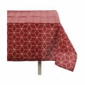 Miniatyrbillede 2 af 4: Tablecloth Kinvara CUBIC-26195-1 Maroon Thin canvas 140 x 180 cm Anti-stain Abstract (10 Units)