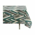 Miniatyrbillede 2 af 4: Tablecloth Kinvara ZIGI-21469-VERDE Green Thin canvas 140 x 180 cm Anti-stain Stripes (10 Units)