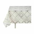 Miniatyrbillede 2 af 3: Tablecloth Kinvara ROMBOS-A Blue Thin canvas 140 x 180 cm Anti-stain Rhombus (6 Units)