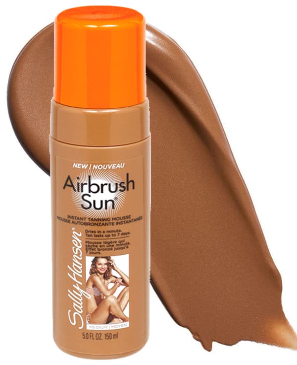 Sally Hansen Airbrush Sun Instant Tanning Mousse-Medium