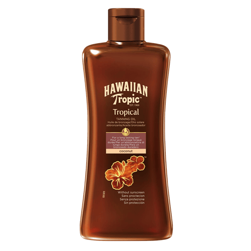 Hawaiian Tropic Tropical Tanning Oil Dark 200ml - Olja & Serum