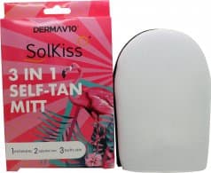 Derma V10 3 i 1 Self Tanning Applicator Mitt 1g