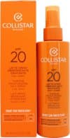 Collistar Perfect Tanning Moisturizing Milk SPF20 200ml Spray