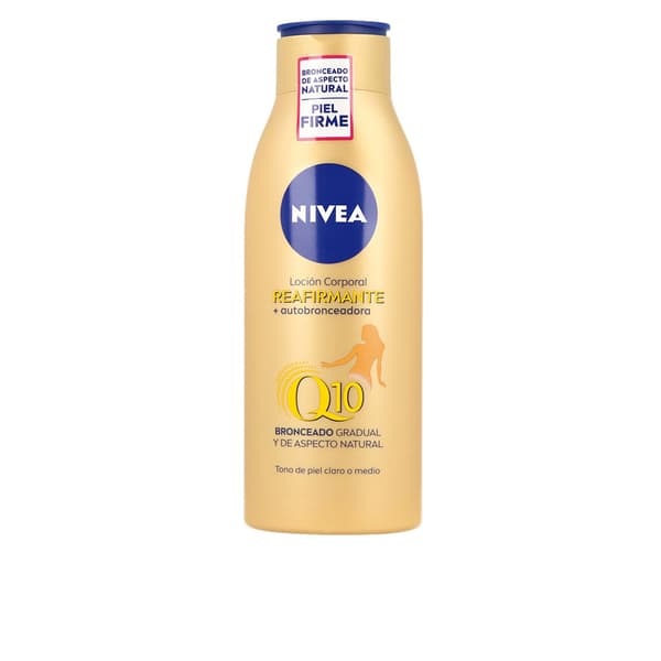 Q10+ firming and self-tanning body milk 400 ml