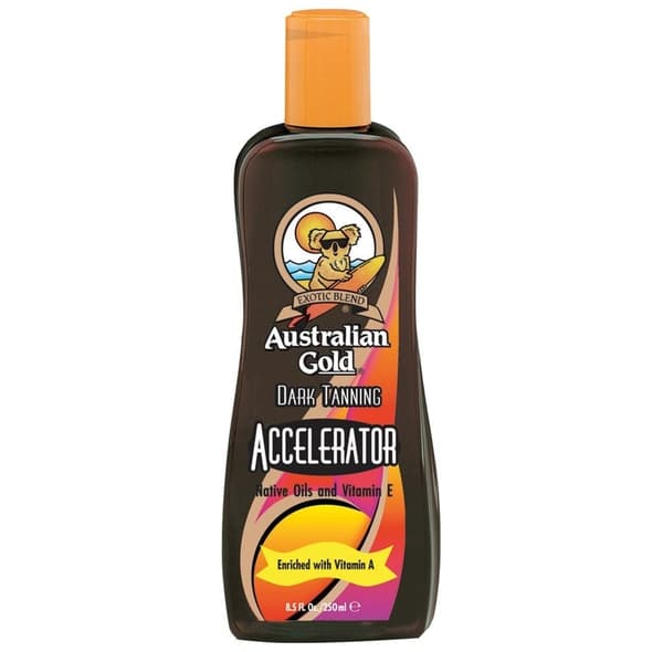 Australian Gold Tumma rusketuksen kiihdytin Lotion 250 ml