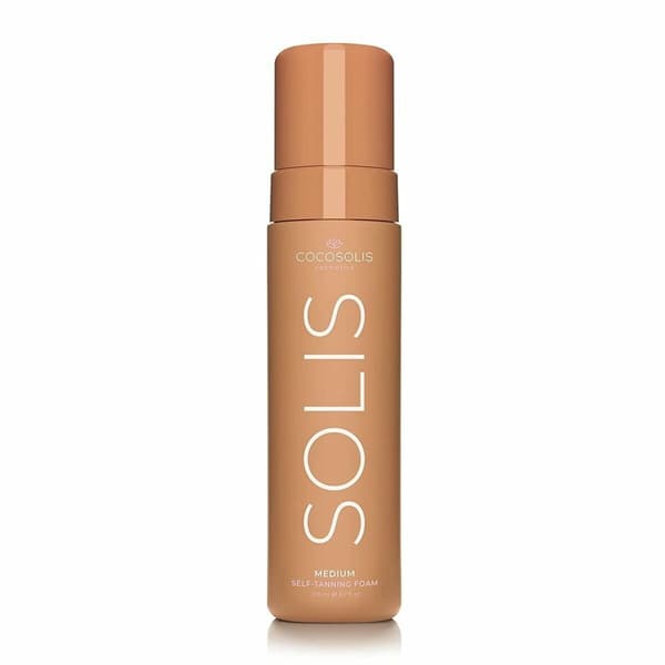 Selvbruningskroppskrem Cocosolis Solis 200 ml Skum