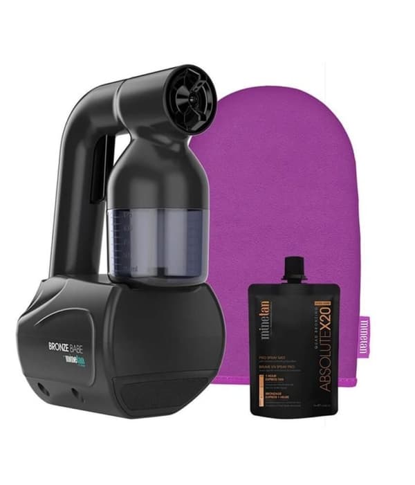 minetan Henkilökohtainen Spray Tan Kit Musta