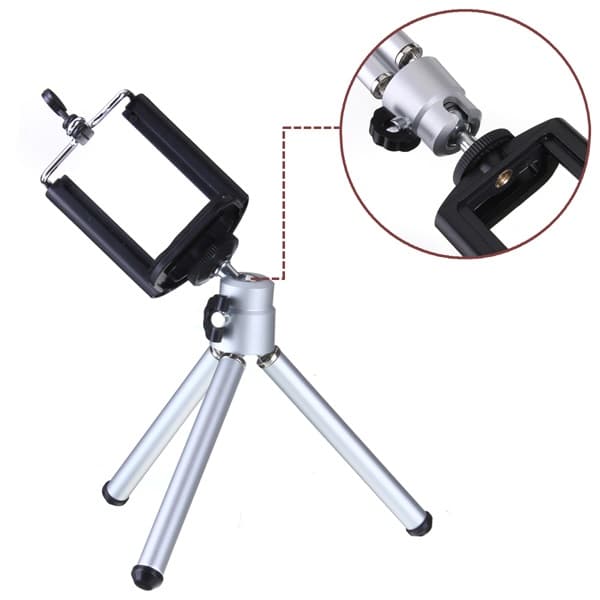 Mini Tripod för Mobiler - Svart