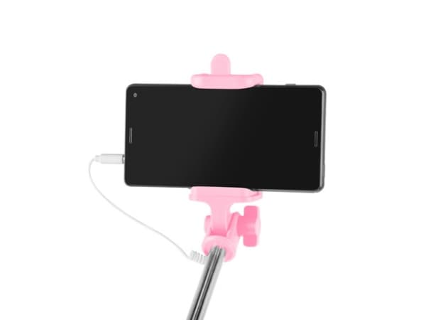 NATEC Extreme Media SF-20W, Universal, Rosa, Varje varumärke, Akrylnitrilbutadienstyren (ABS), Rostfritt stål, 0,5 kg, 5 cm