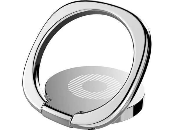 Ring holder, ring holder Baseus Privity for phone (silver)