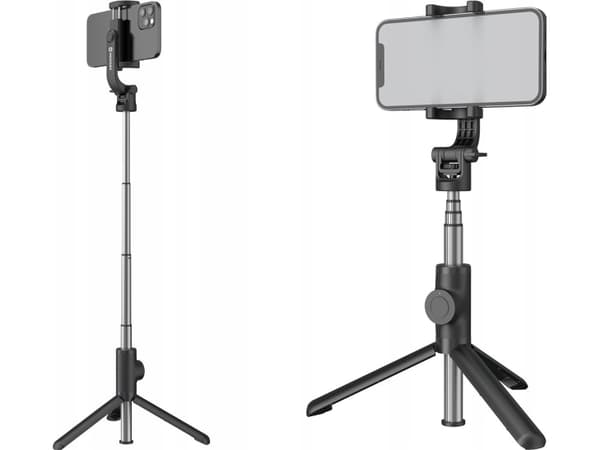 Swissten Bluetooth Selfie Stick Aluminium Tripod Pro