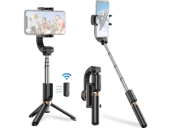 Selfie-tikku Apexel Apexel Selfie-tikku puhelimen kardaanille Kolmijalka APL-D6 Bluetooth-kahva Universal-kädensija