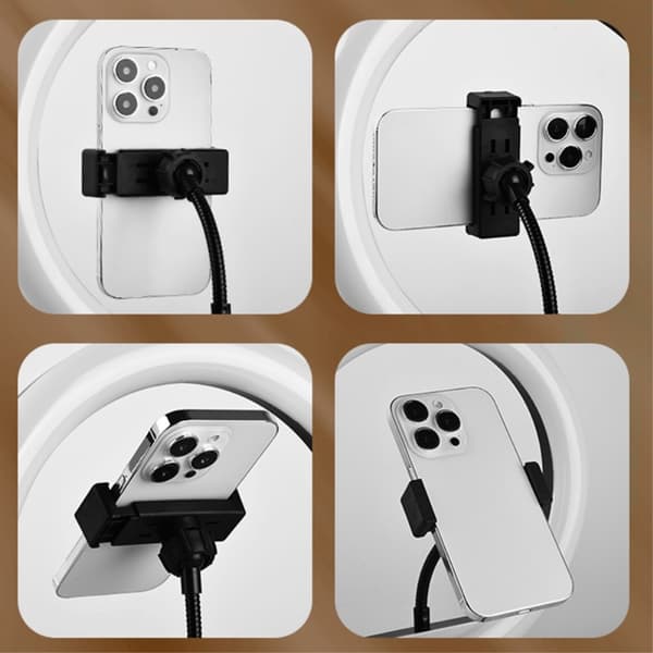Selfie Ring Light Holder Lazy Bracket LED Light Live Stream Vlog