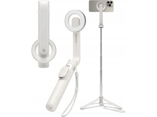 Selfie stick Spigen Spigen MagSafe Tripod Selfie Stick, dune beige