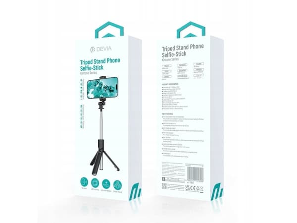 Devia selfie stick tripod ES083, black
