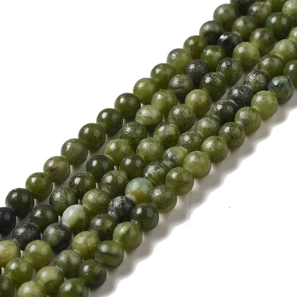 4 mm små jade gröna 688 pärlor