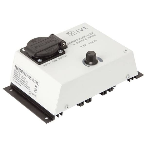Varvtal- och effektregulator IVT DR-2000