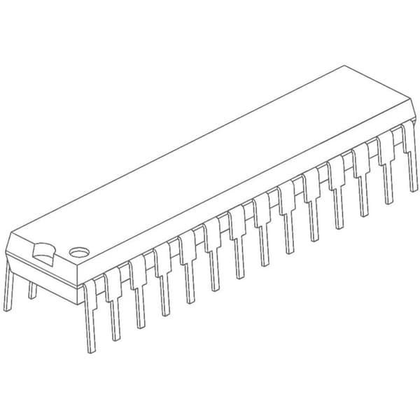 Microchip Technology PIC18F2520-I/SP Inbyggd mikrokontroller SPDIP-28 8-Bit 40 MHz Antal I/O 25