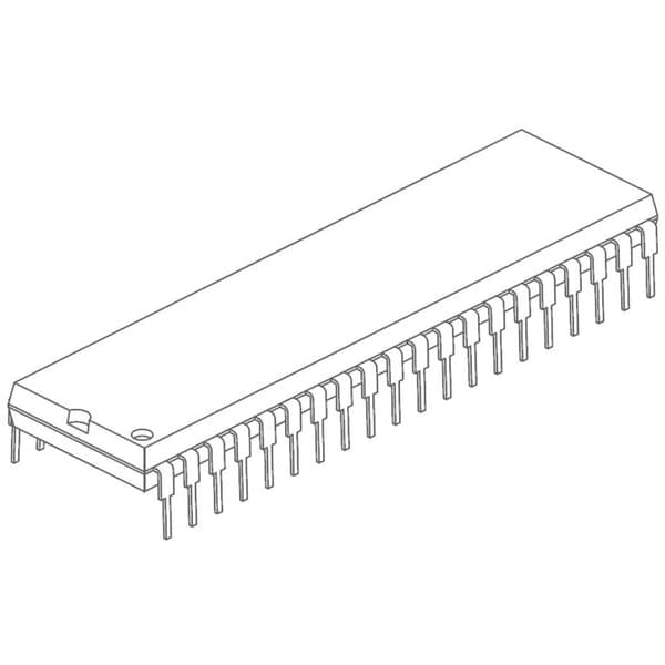 Microchip Technology PIC16F877A-I/P Inbyggd mikrokontroller PDIP-40 8-Bit 20 MHz Antal I/O 33