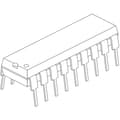 Miniatyrbild 3 av 3: Microchip Technology PIC16F818-I/P Inbyggd mikrokontroller PDIP-18 8-Bit 20 MHz Antal I/O 16