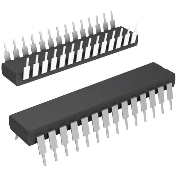 Microchip Technology PIC16F876-20/SP Inbyggd mikrokontroller SPDIP-28 8-Bit 20 MHz Antal I/O 22