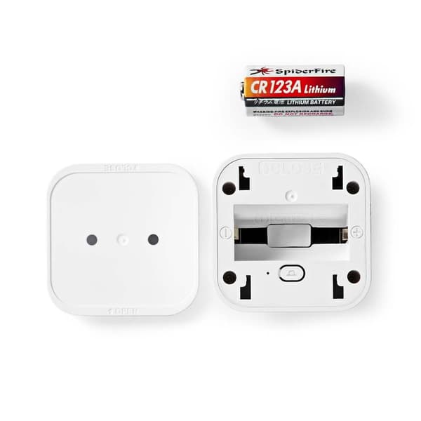 Nedis SmartLife Liiketunnistin | Zigbee 3.0 | Paristokäyttöinen / USB Virta | Tunnistuskulma: 100 ° | Tunnistusalue: 7 m | Maks. akunkesto: 24 Kuukaut
