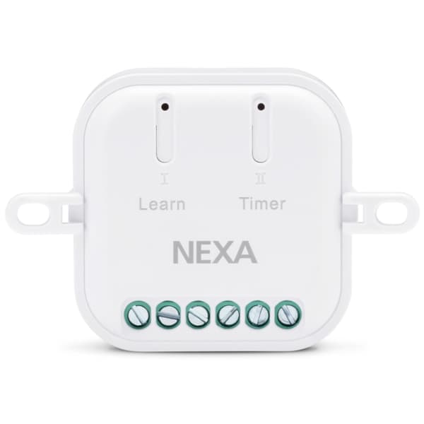nexa WBR-2203 Inbyggnadsmottagare 230V På/Av/Timer/Puls