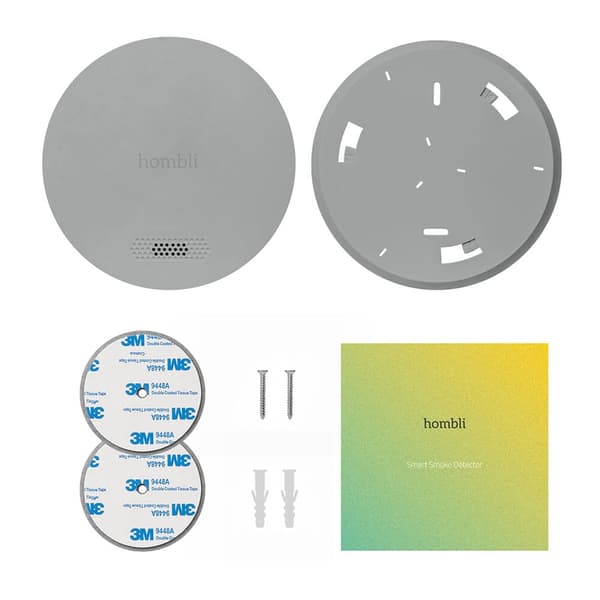 HOMBLI Smart Smoke Detector Grey