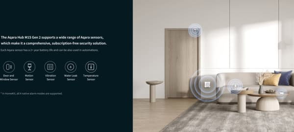 Aqara Hub M1S Gen 2 -kotiautomaatio-ohjain