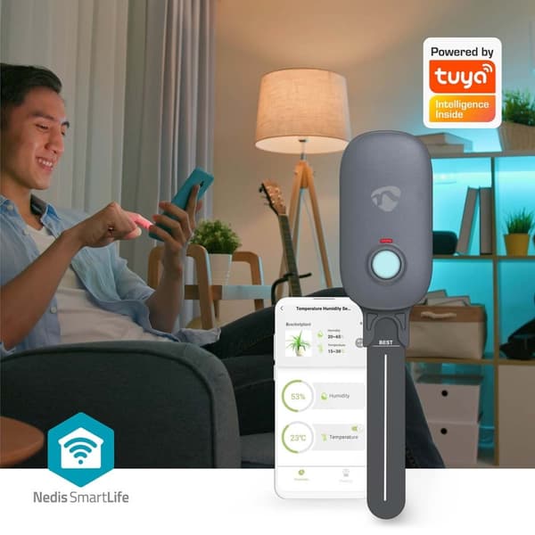 Nedis SmartLife Soil Moisture Meter | Bluetooth® | Battery Powered | IP55 | 0 - 100 | Android™ / IOS