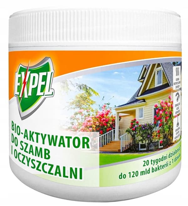 Bioaktivaattori septitankeille ja jätevedenpuhdistamoille 500g Biohajoavuus Hajunpoisto