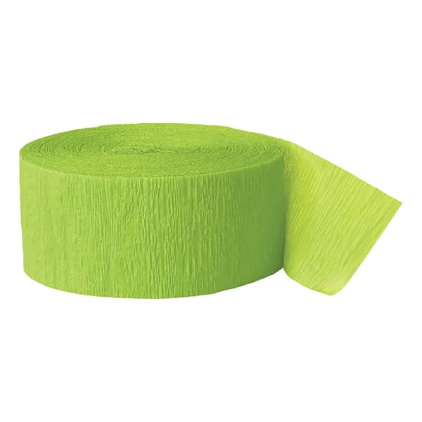Unique Party Crepe Streamer Roll (81ft)