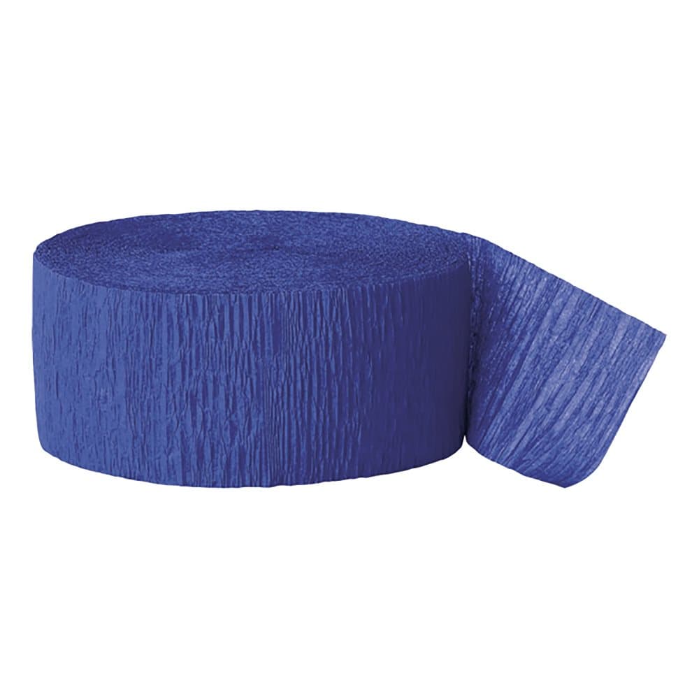 Unique Party Crepe Streamer Roll (81ft)