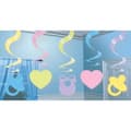 Miniatyrbild 1 av 2: Amscan Baby Shower Swirl dekoration