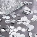 Miniatyrbild 3 av 3: Konfetti Rund Silverfärgad Bordskonfetti - Elegant Bordsdekoration - Silverfärgad Konfetti för Festliga Tillfällen