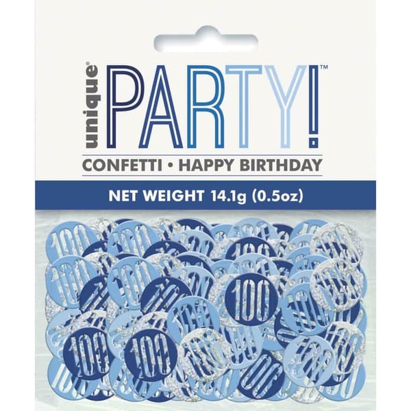 Unique Party Glitter 100th konfetti