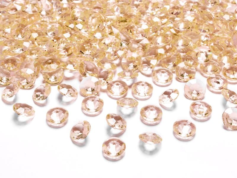 Diamantkonfetti guld