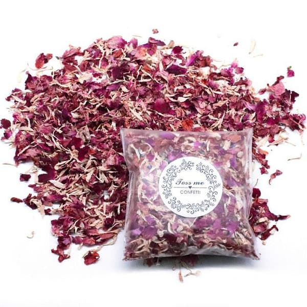 15 påsar X 10g torkade 100% naturliga rosenblad för bröllop, biologiskt ...