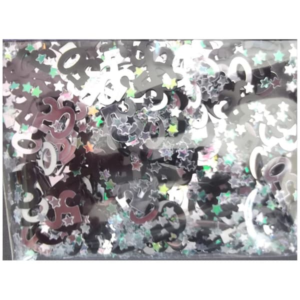 Amscan Metal 50th Confetti Multicoloured One Size