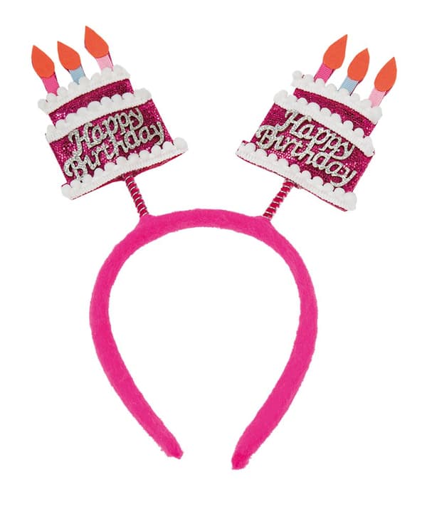 Headbands Happy Birthday Cakes