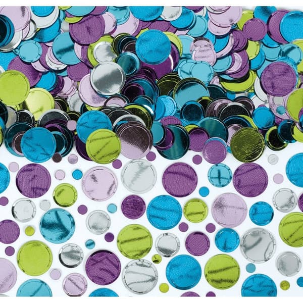 Amscan Foil Dotted Confetti Multicoloured One Size