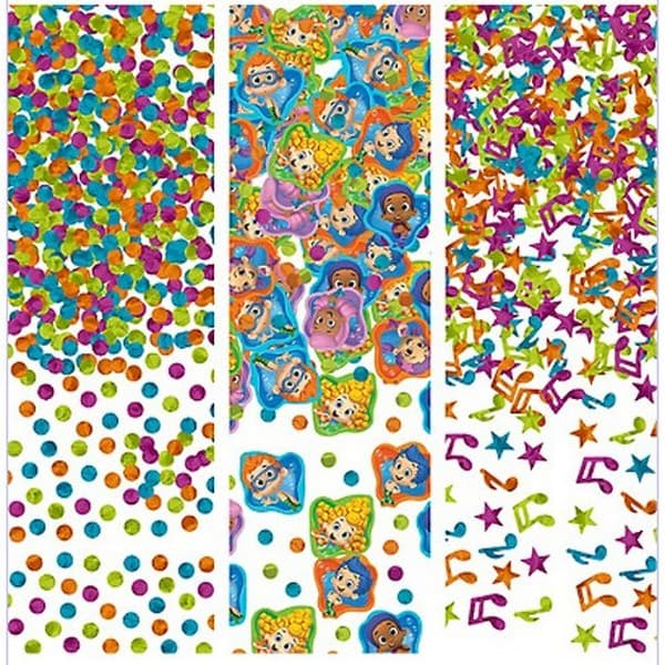 Bubble Guppies Konfetti (pakke med 3) Multicoloured One Size