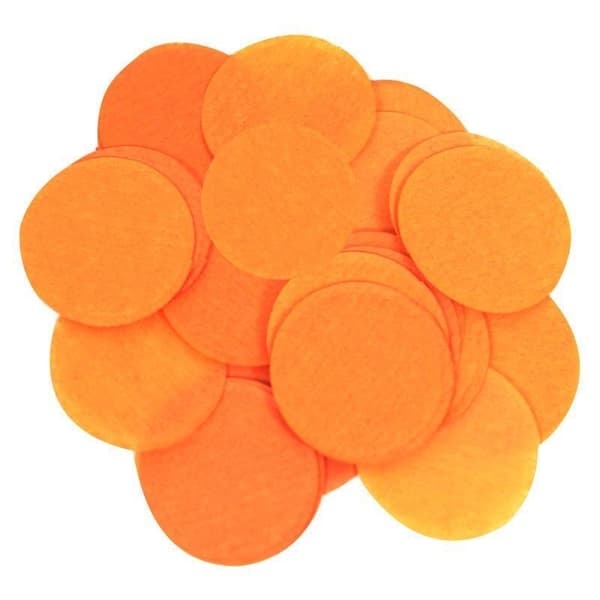 Oaktree Paper Plain Confetti Orange One Size