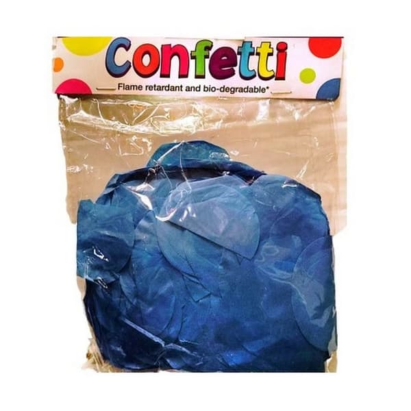 Oaktree Silkepapir rund konfetti Dark Blue One Size