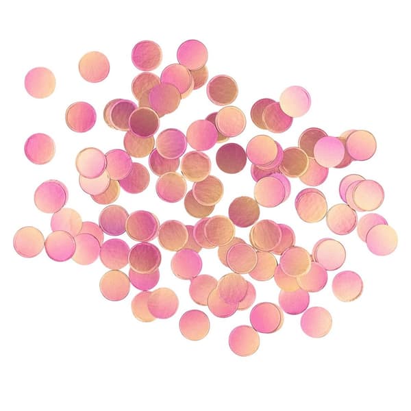 Pioneer Europe Paper Round Confetti Rose Gold One Size