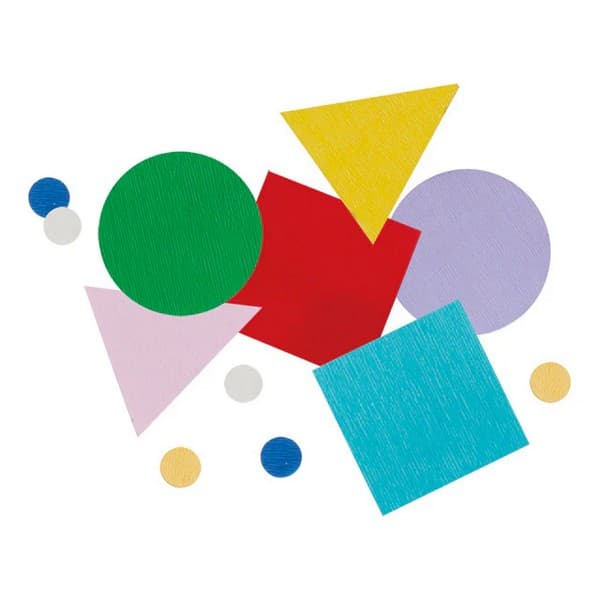 Unique Party Foil Geometric Confetti Multicoloured One Size