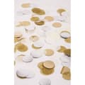Miniatyrbild 1 av 3: Konfetti, 2cm ø, silver, guld, vit, kräm, tab-bag 30g