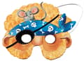 Miniatyrbilde 3 av 8: Ansiktsmasker og skattejakt Pirater 5-pakning Fridolin