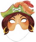 Miniatyrbilde 6 av 8: Ansiktsmasker og skattejakt Pirater 5-pakning Fridolin